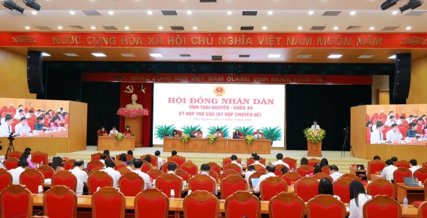 Kỳ họp thứ sáu HĐND tỉnh Thái Nguyên: Thông qua 18 Nghị quyết quan trọng