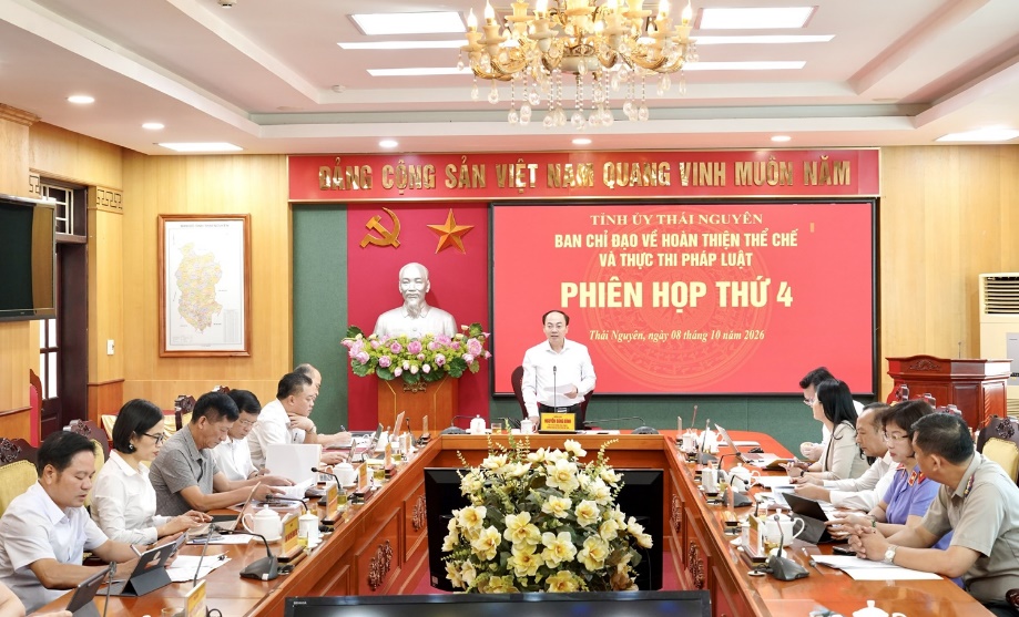 Hoàn thiện thể chế và thực thi pháp luật là nhiệm vụ trọng tâm, gắn với trách nhiệm người đứng đầu