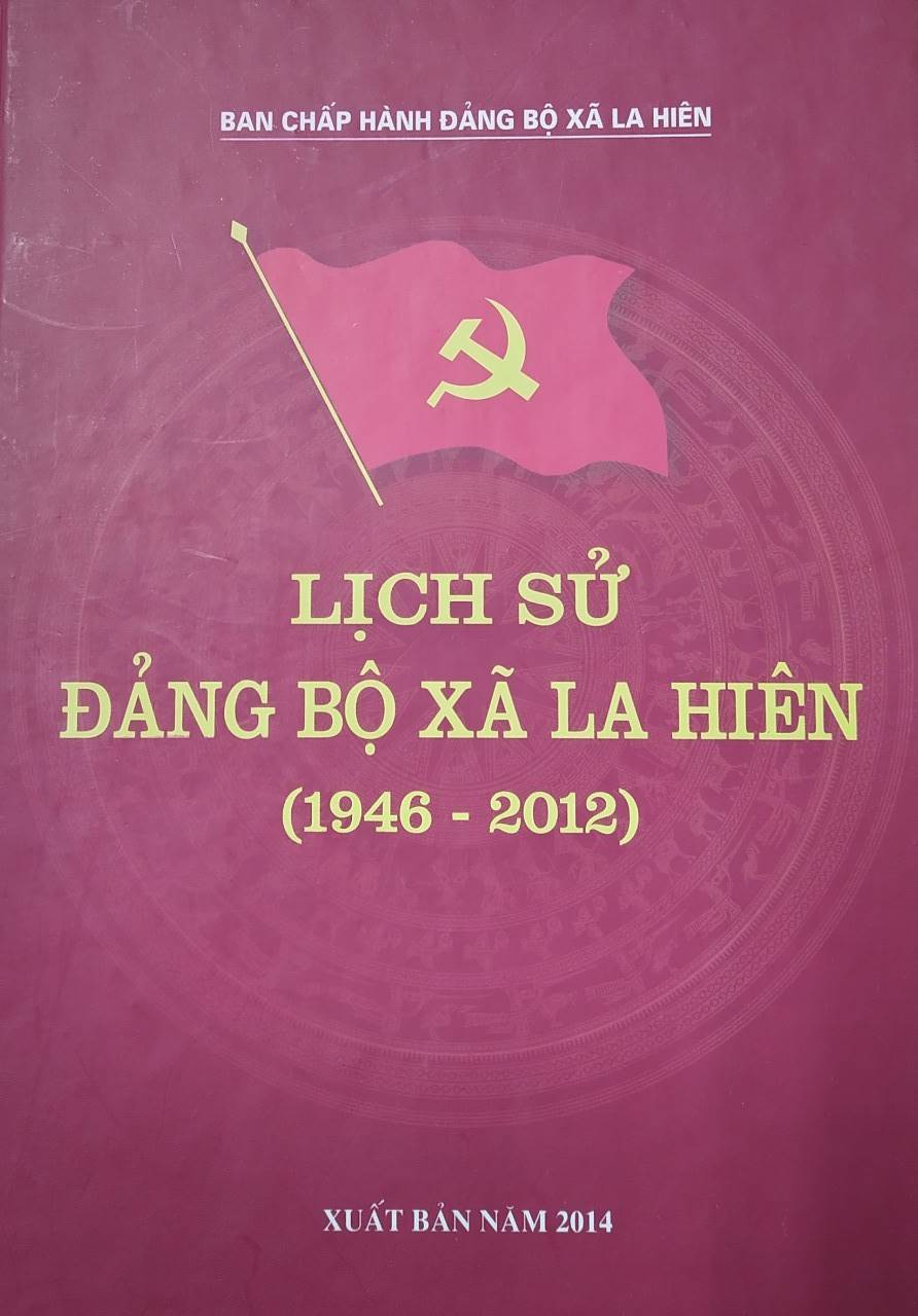 Lịch sử Đảng bộ xã La Hiên 1946 - 2012