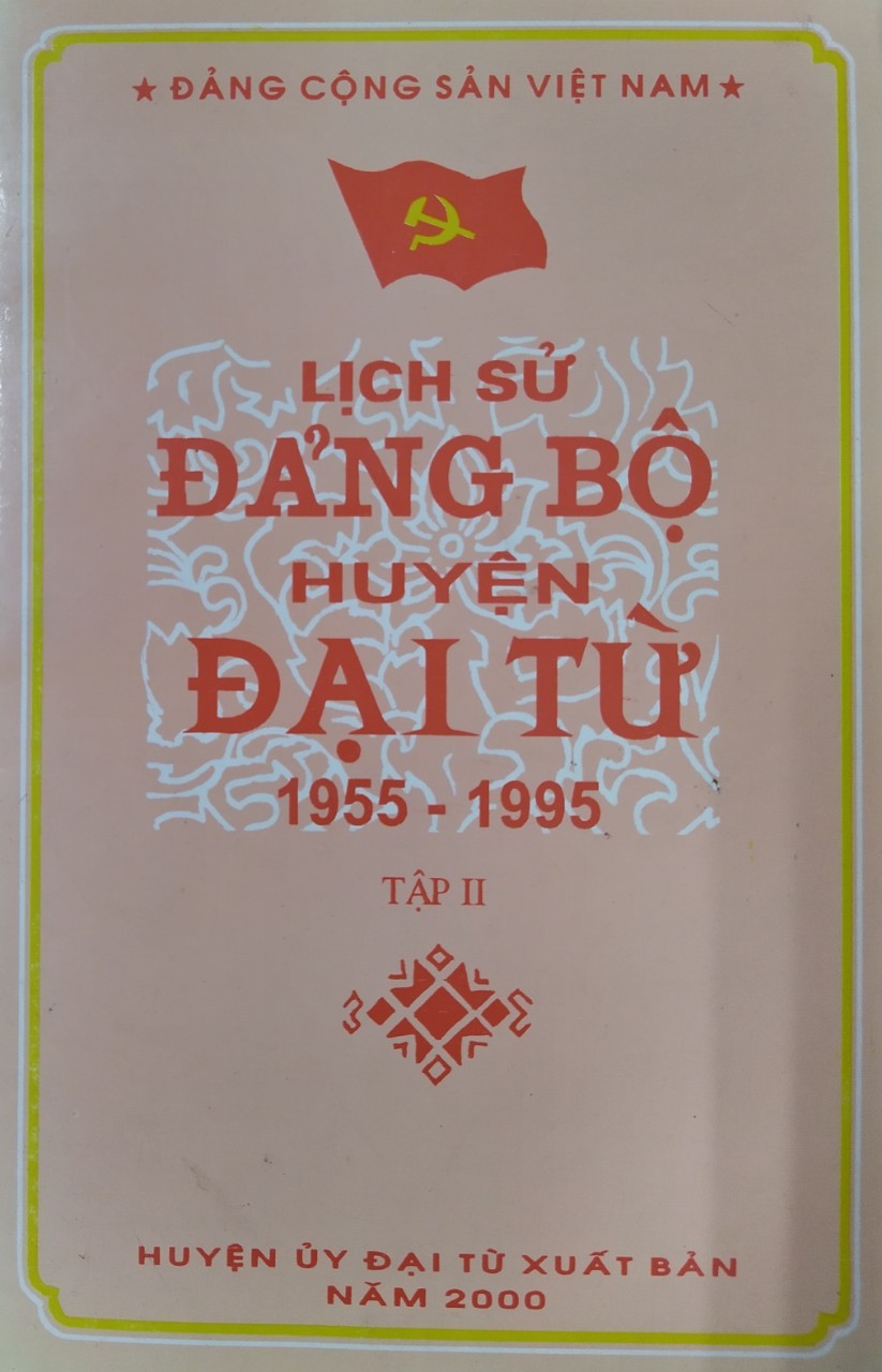 Lịch sử Đảng bộ huyện Đại Từ, tập II (1955 - 1995)
