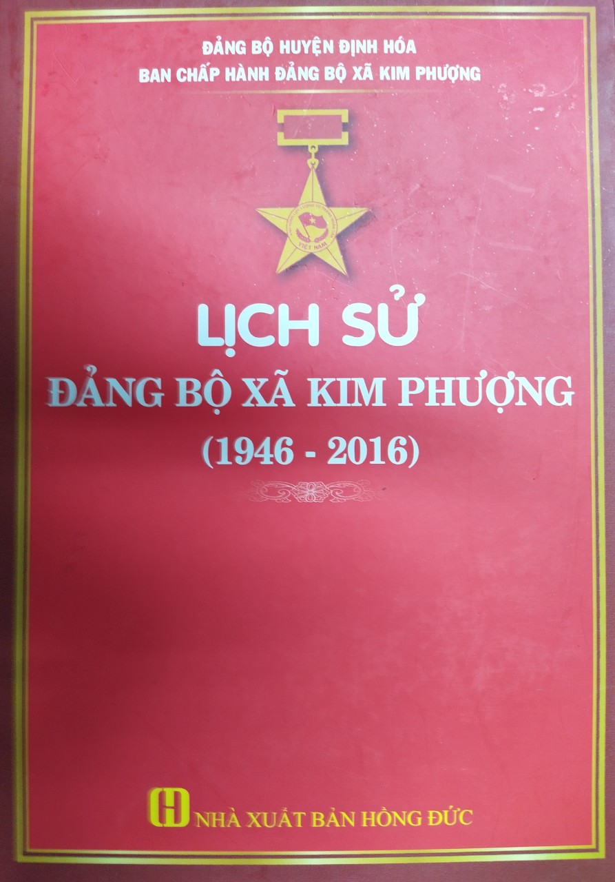 Lịch sử Đảng bộ xã Kim Phượng (1946 - 2016)