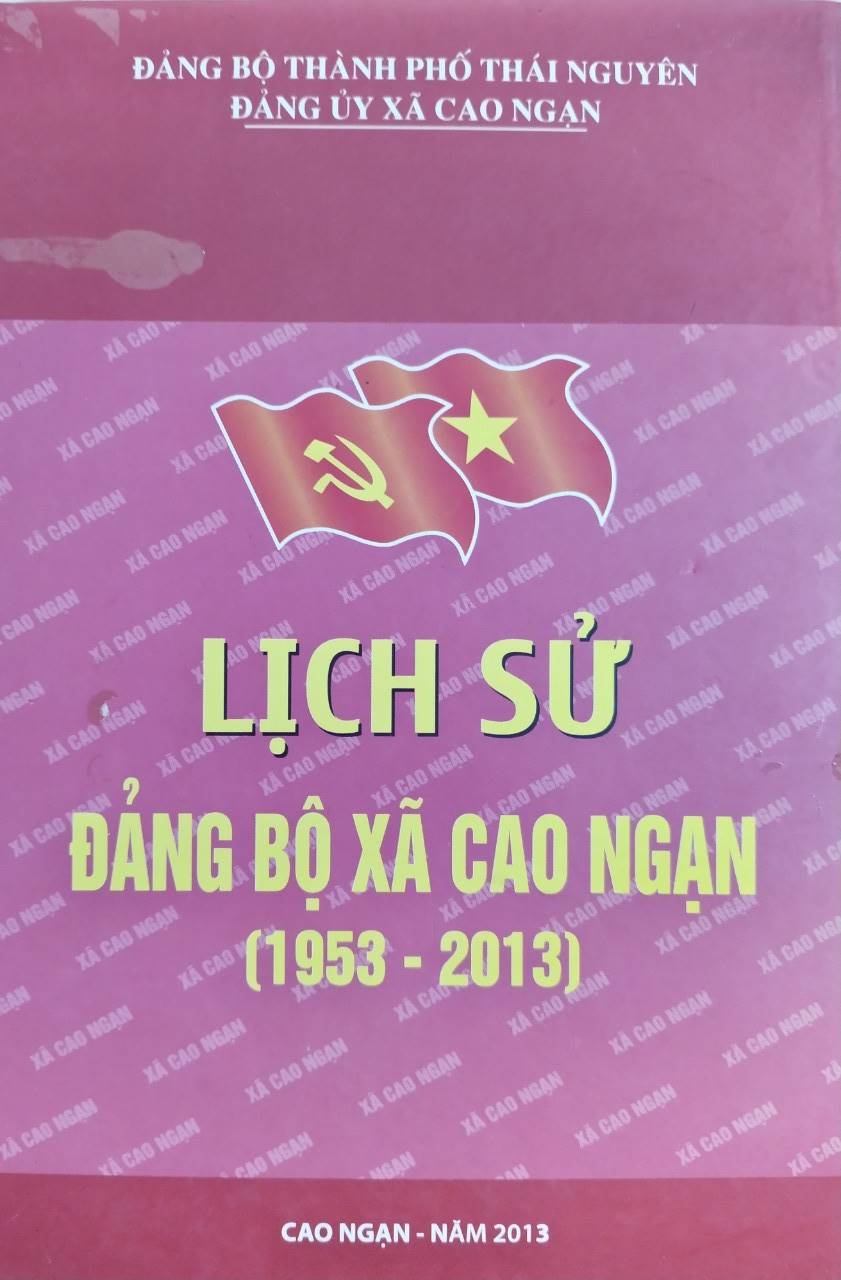 Lịch sử Đảng bộ xã Cao Ngạn (1953 - 2013)