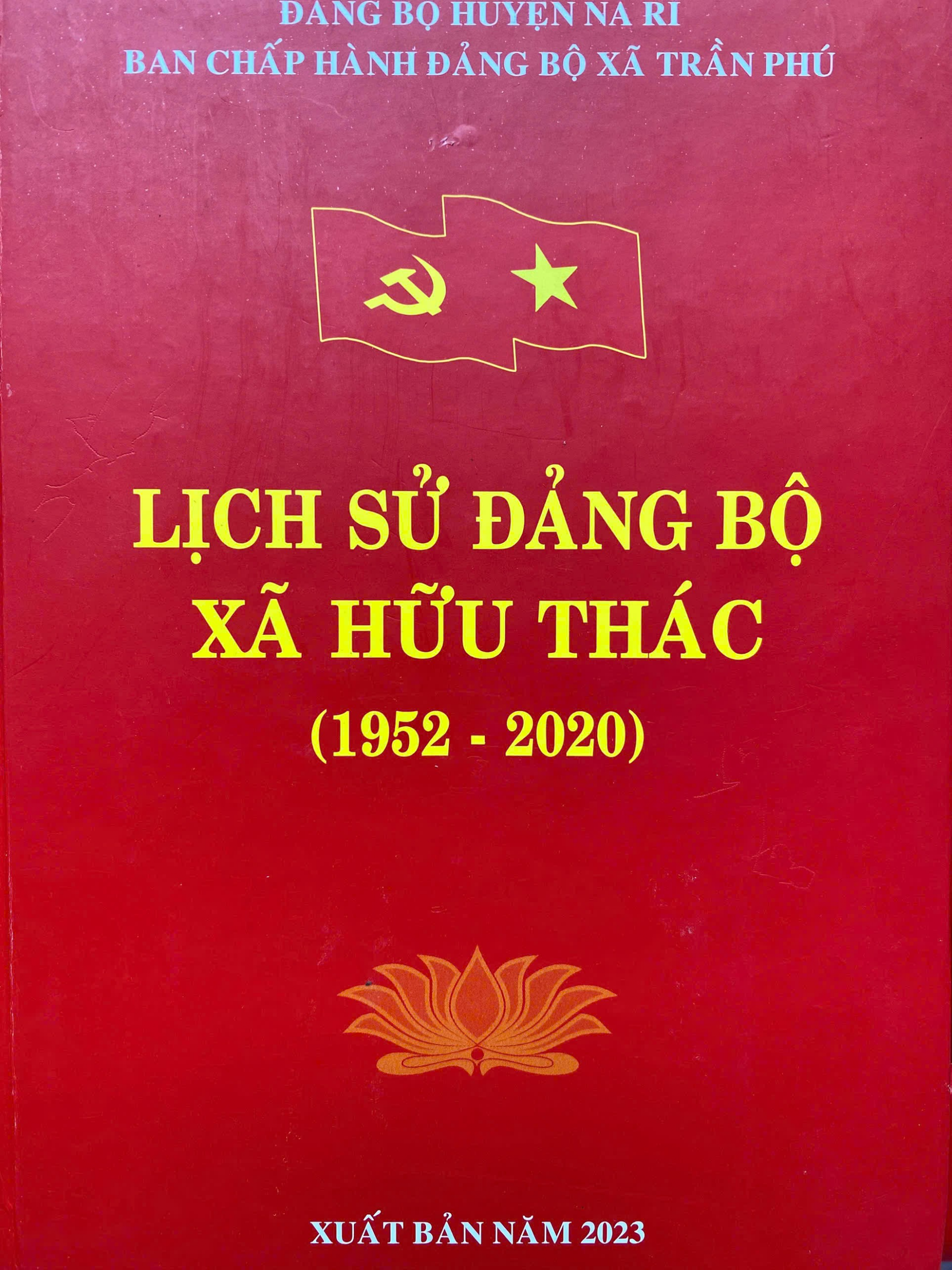 Lịch sử Đảng bộ xã Hữu Thác (1952 - 2020)