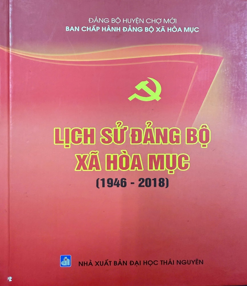 Lịch sử Đảng bộ xã Hòa Mục (1946 - 2018)