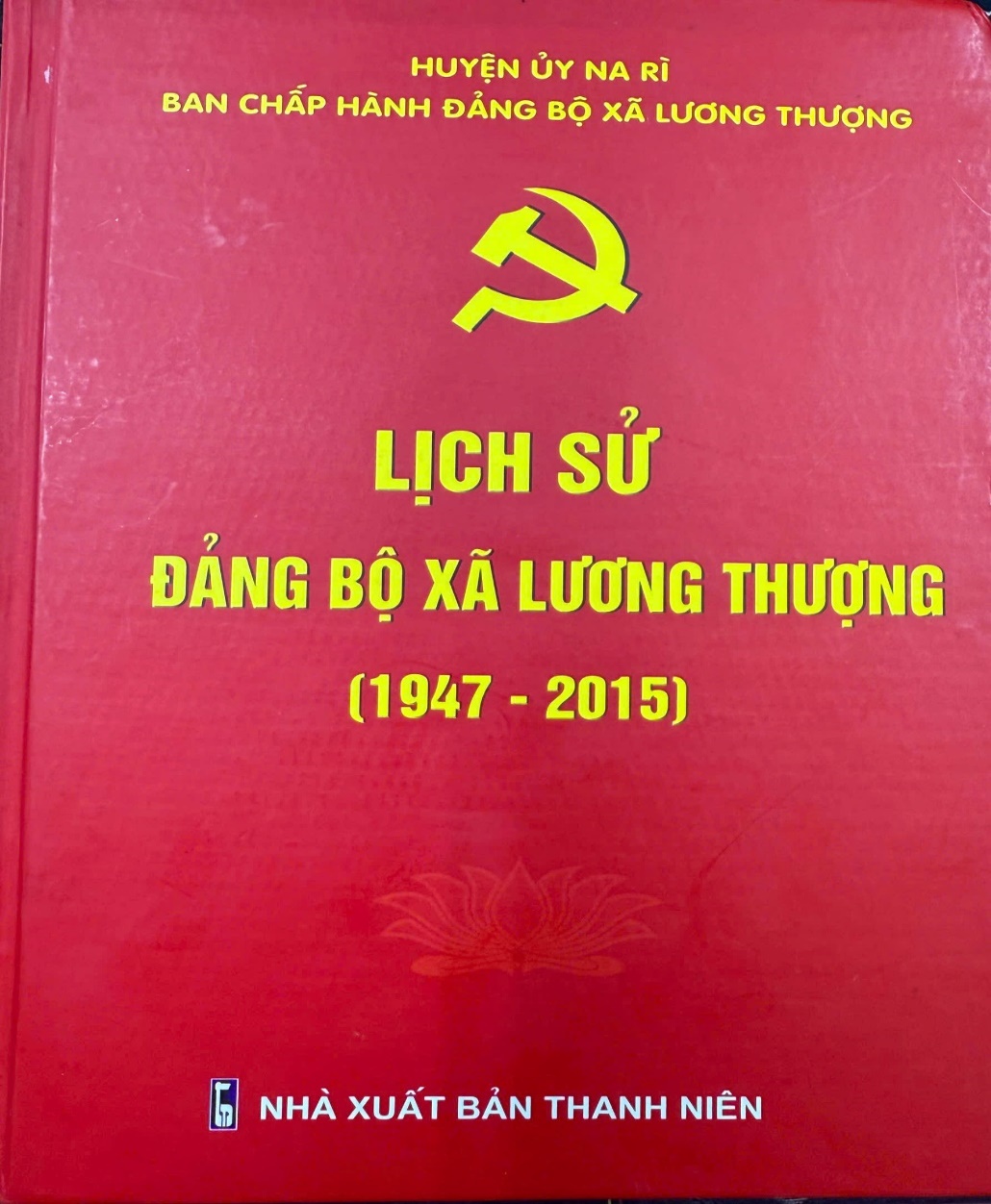 Lịch sử Đảng bộ xã Lương Thượng (1947 - 2015)